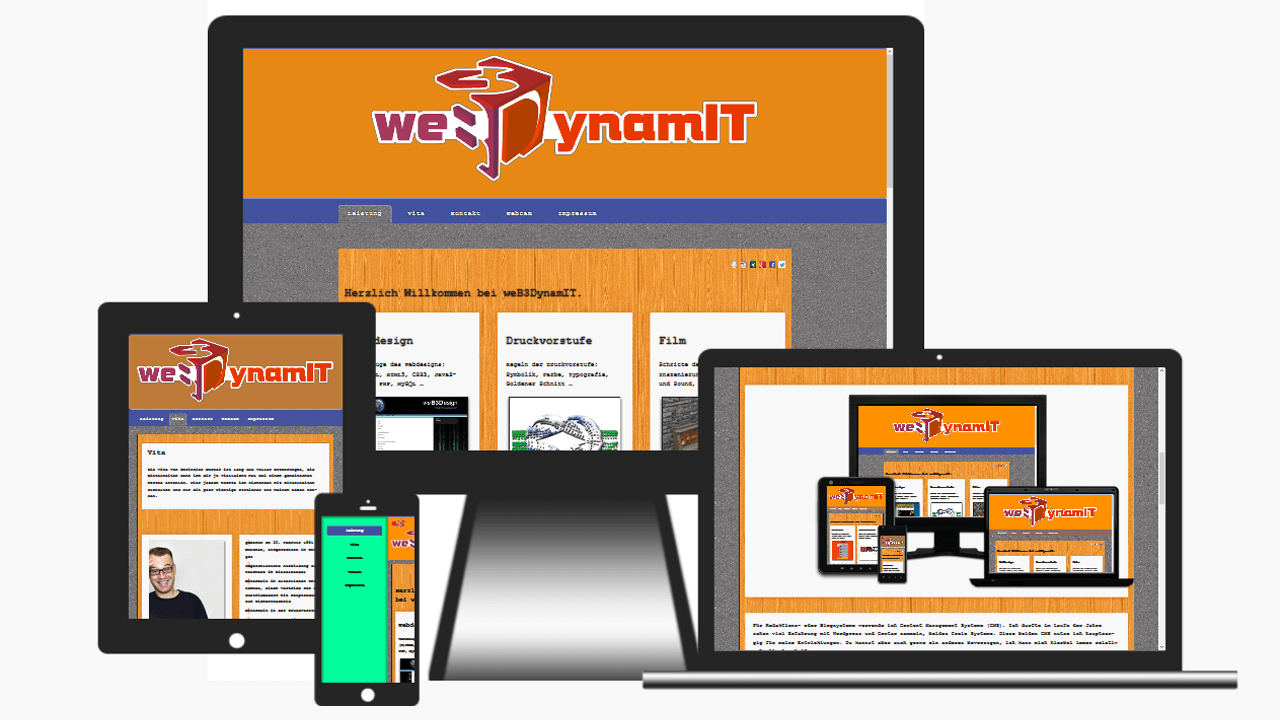 Webdesign Beispiel weB3DynamIT Bild